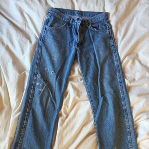 Vintage distressed Rustler by Wrangler jeans